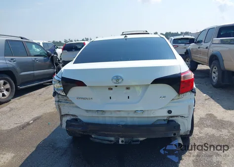 2018 Toyota Corolla Le из США, поврежденный, VIN 5YFBURHE4JP753653